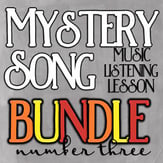 Mystery Song Music Listening Bundle #3 Digital Resources